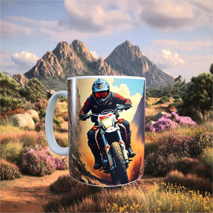 Mug moto cross