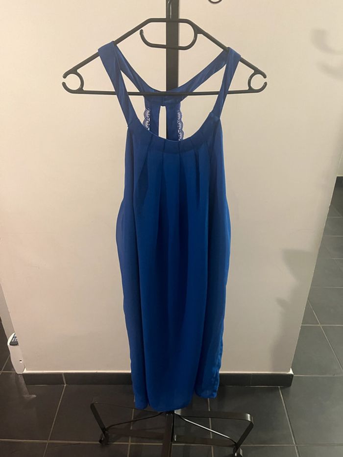 Robe bleue Taille 46.