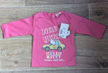 Tshirt rose Hello Kitty 3 mois neuf