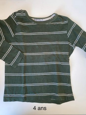 Tee shirt 4 ans