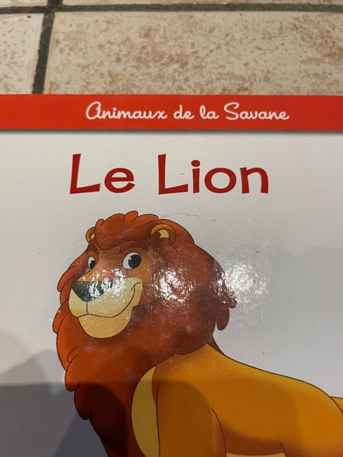 2 livres l'âne et le lion - photo numéro 4