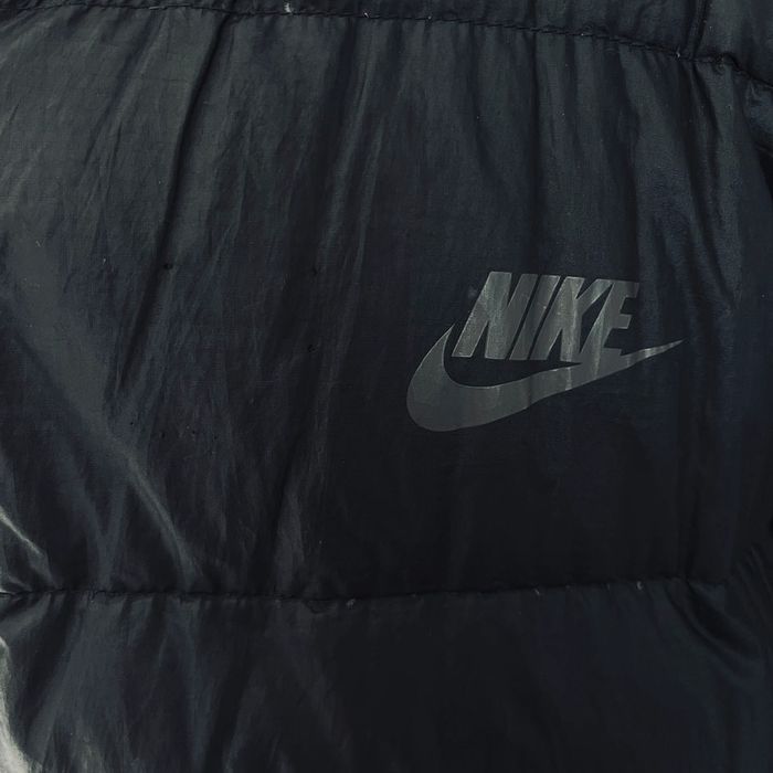Doudoune chaude noire Nike en plume pour homme en taille XL - photo numéro 5