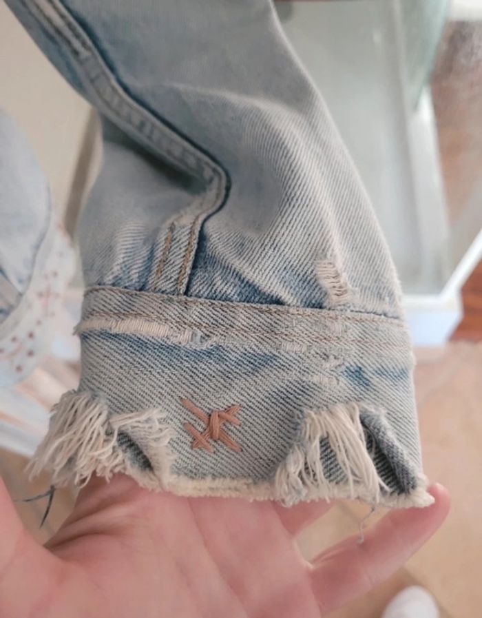 Blouson lee vintage customisé taille L - photo numéro 6