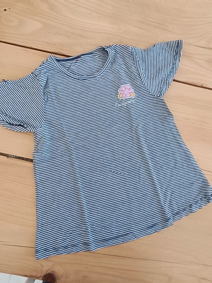 Tee-shirt marinière grand 5 ans
