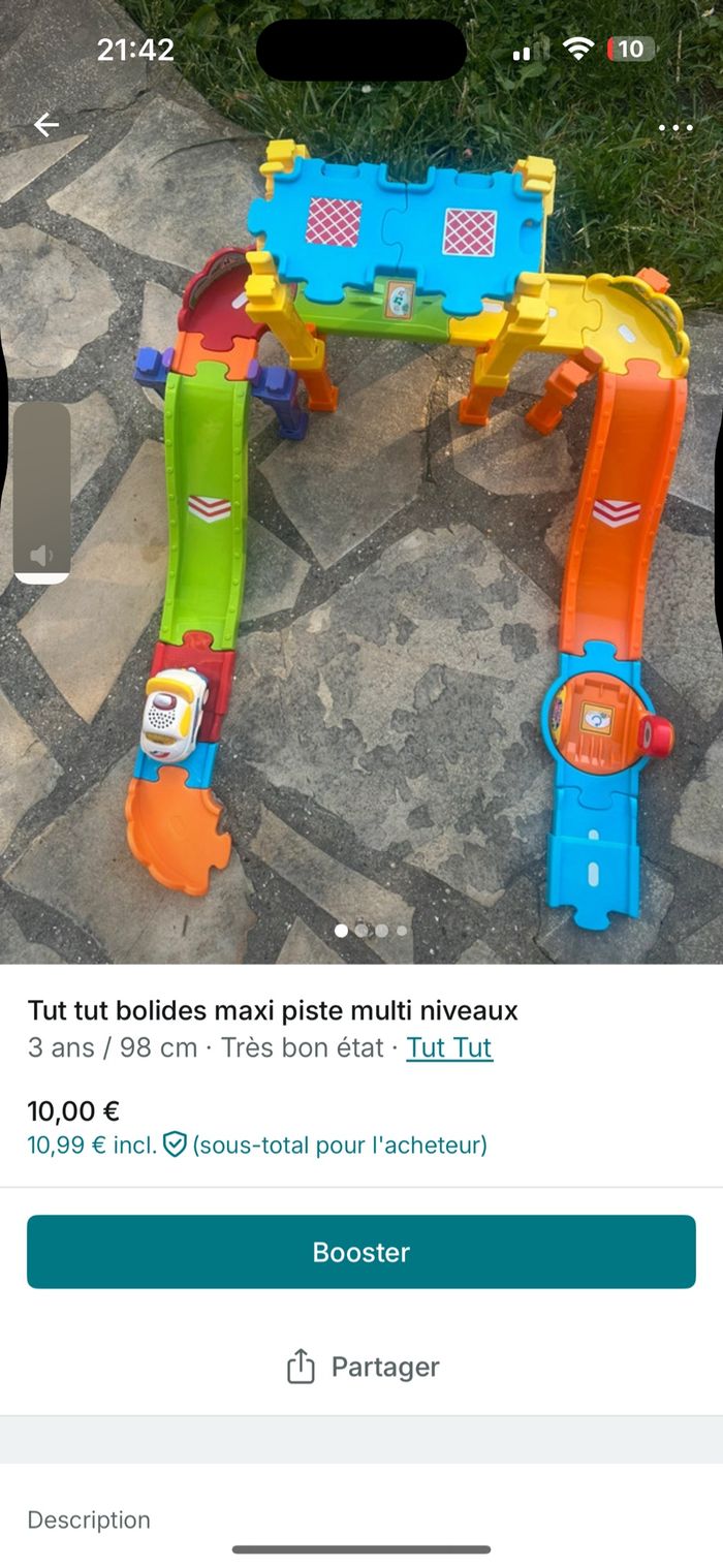 Tu tut bolides maxi piste  multi niveaux - photo numéro 3