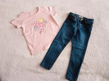 Ensemble t-shirt et jeans Skinny 5 ans