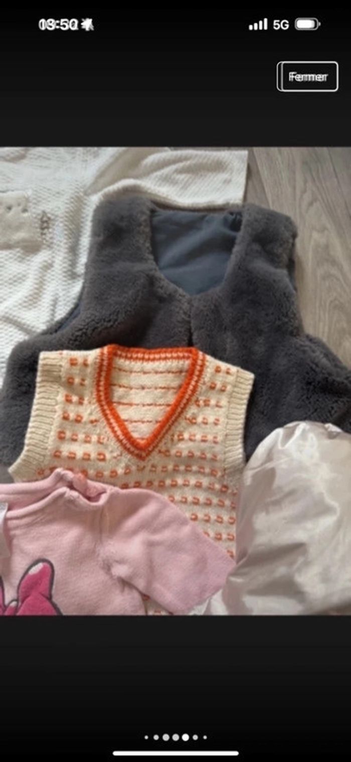 Lot de 11 vêtement bébé hiver fille - photo numéro 6
