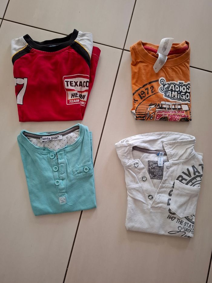 Lot tee-shirts/polos manches courtes 3ans - photo numéro 4