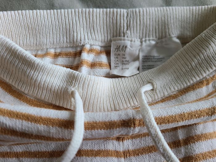 Ensemble H&M rayé en maille - photo numéro 8