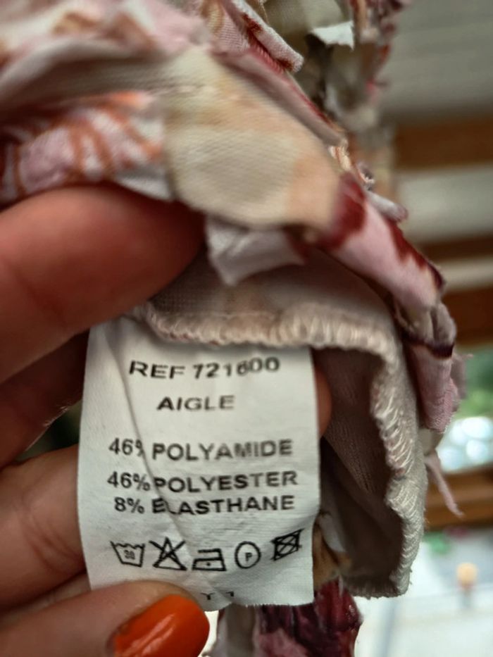 Top haut fleuri marie menez taille 36 - photo numéro 4