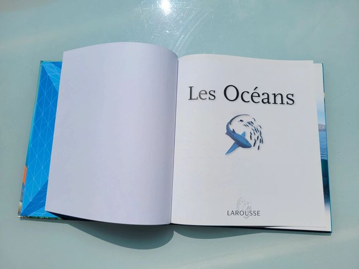 Livre Les Océans 🌊 à la loupe, éditions Larousse (48) - photo numéro 4