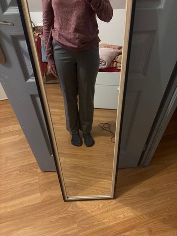 Pantalon tailleur gris taille M 