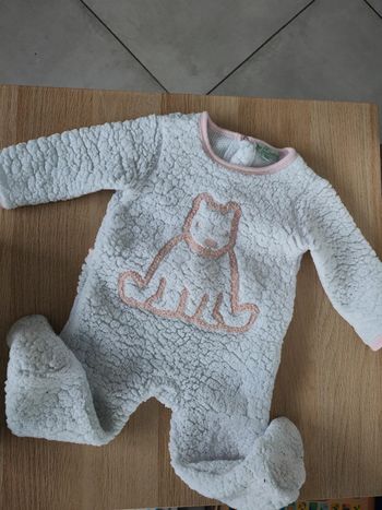 Pyjama chaud 12mois mes petits cailloux