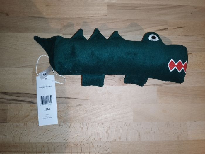 Lacoste - Peluche Crocodile 30cm - Enfant 12 mois - Verte - Neuve - photo numéro 3