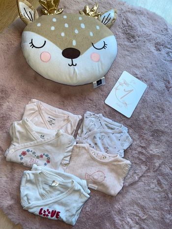 Lot de 5 body ML 1 mois