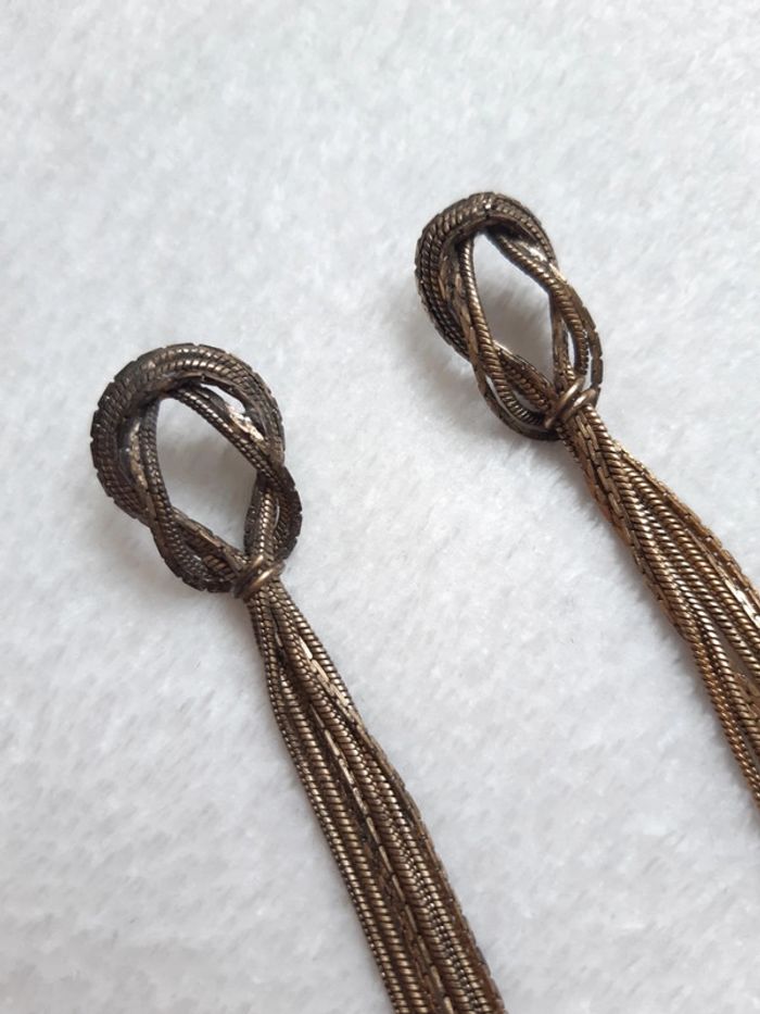 Boucle d'oreille longue - photo numéro 2