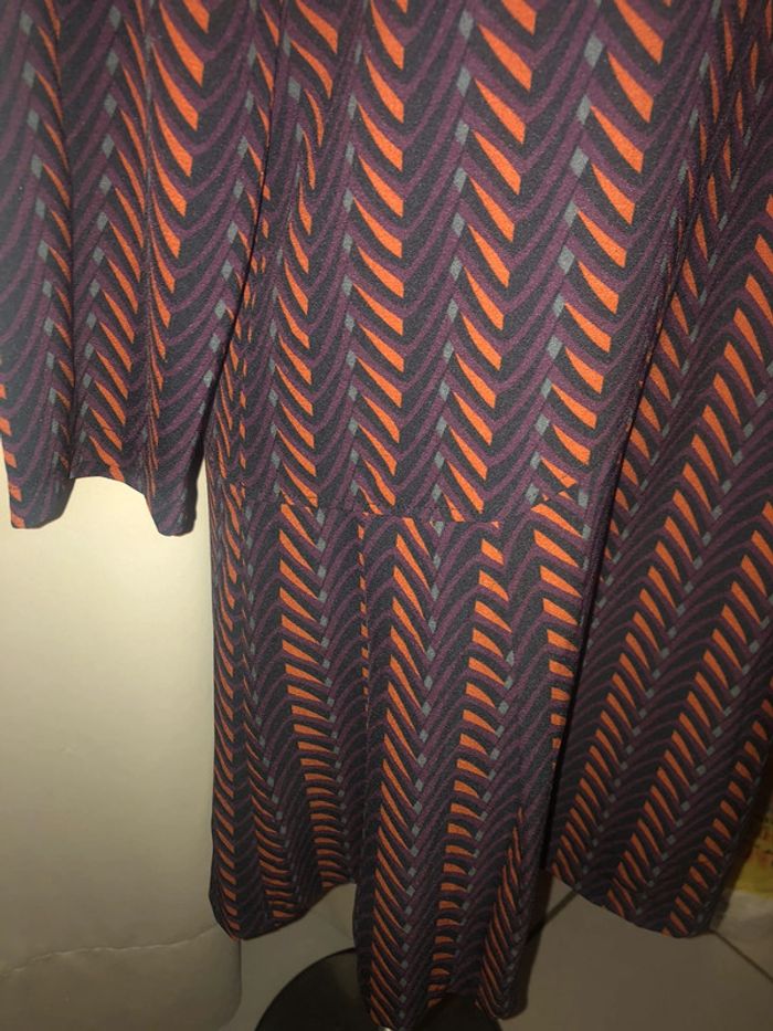 Robe chic La Fee Maraboutee (bordeaux), M / 38 / 10 - photo numéro 3