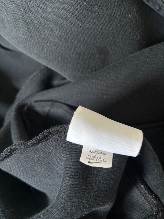 Sweat à capuche Nike Tech Fleece noir zippé – Taille S - photo numéro 4