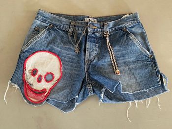 Short en jeans Ober bleu taille 40
