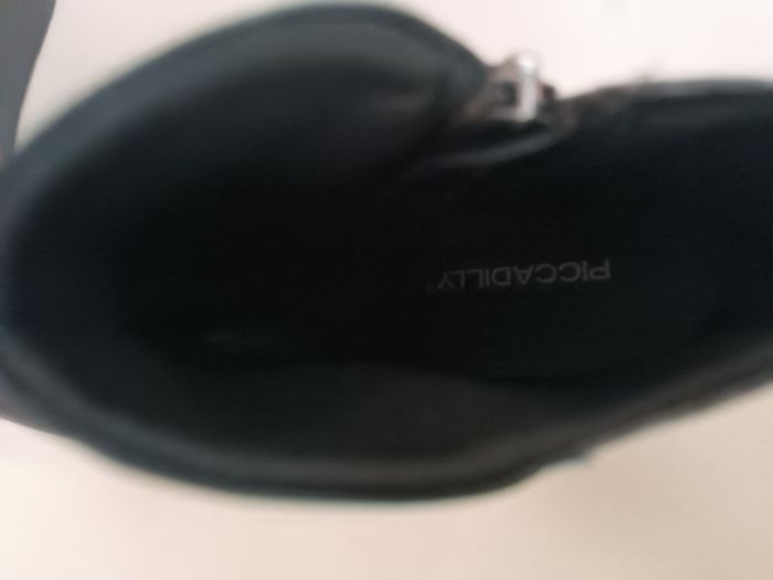 Bottines noires effet serpent Piccadilly taille 39 - photo numéro 7