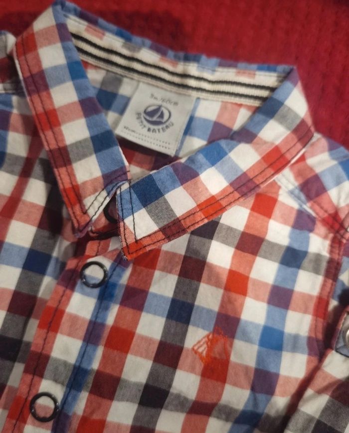 Chemise garçon petit bateau - photo numéro 2