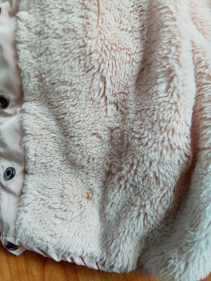 Doudoune rose matelassée à capuche Vert Baudet - photo numéro 8