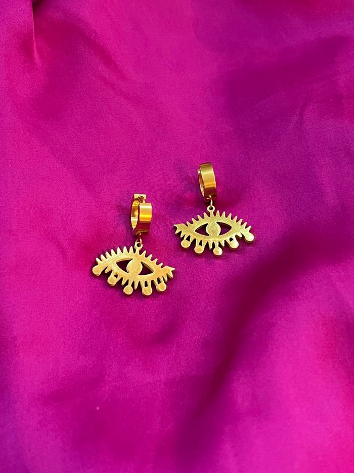 Boucles d’oreilles tendances acier inoxydable