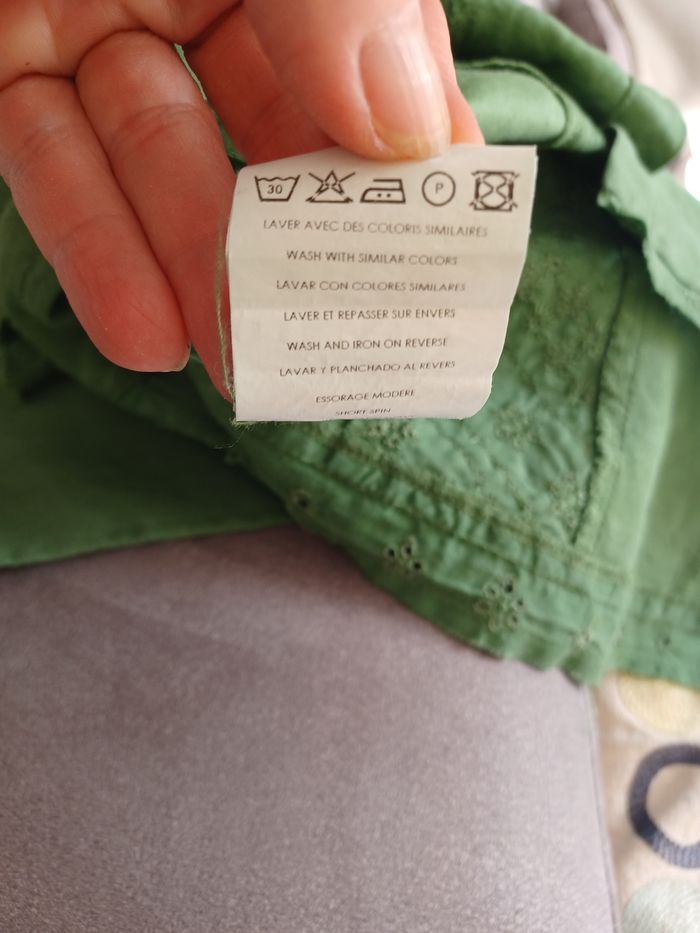 Chemise Promod verte T40 - photo numéro 8