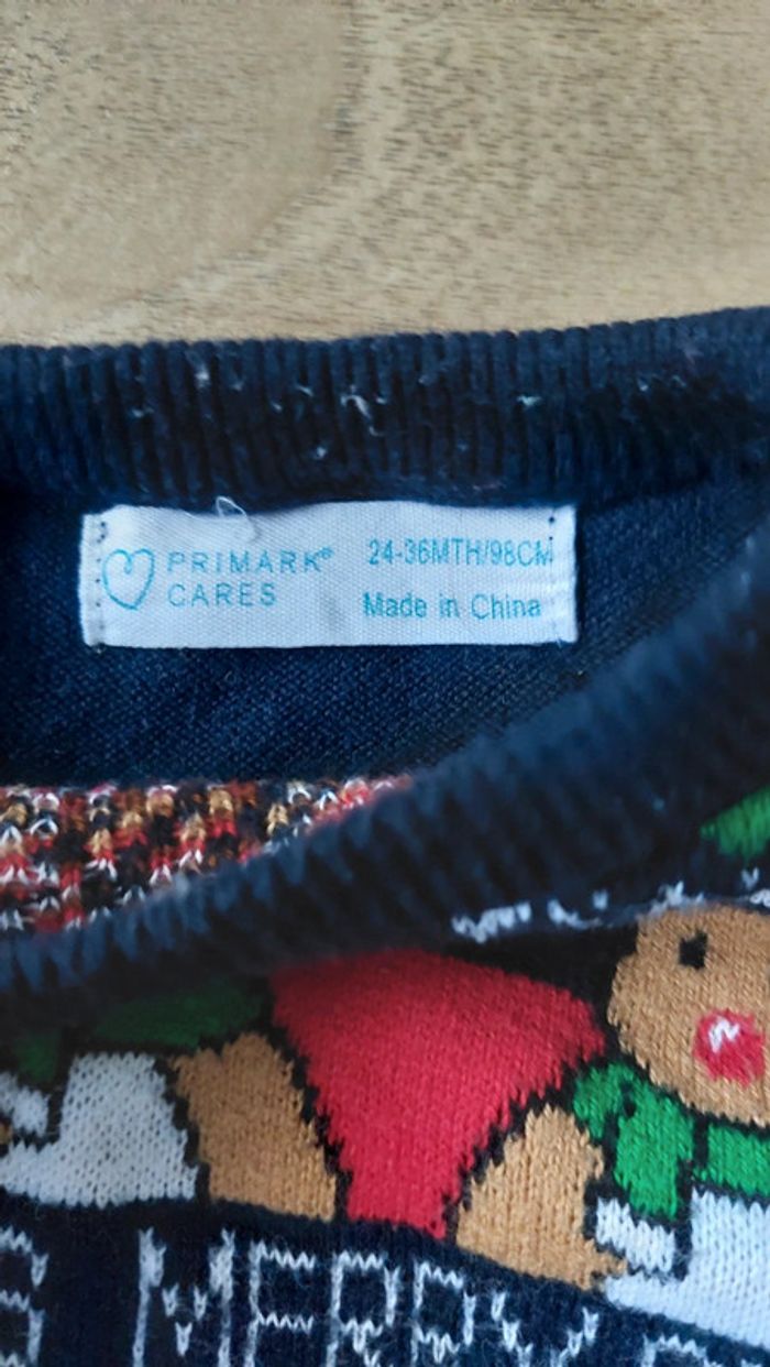 Pull de Noël 18-24 mois primark - photo numéro 3