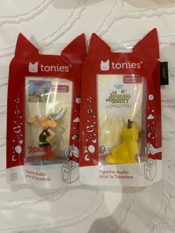 LOT TONIES ASTÉRIX + GURTY