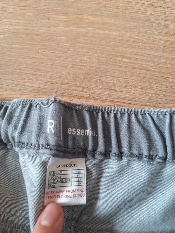 Lot 6 jeans pantalons enfant fille 12 ans - photo numéro 6