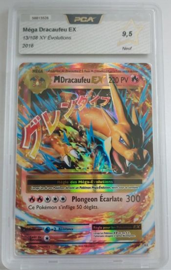 PCA 9,5 - Mega Dracaufeu EX 13/108 de XY Évolution - FR
