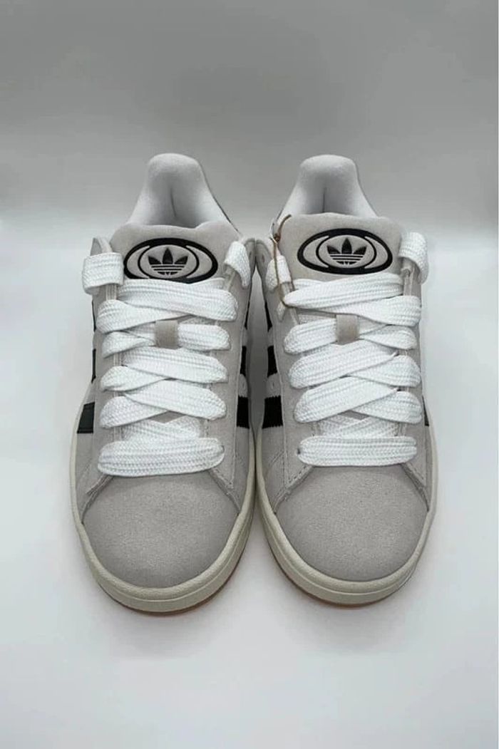 Adidas Campus 00s Crystal White Core Black - photo numéro 3