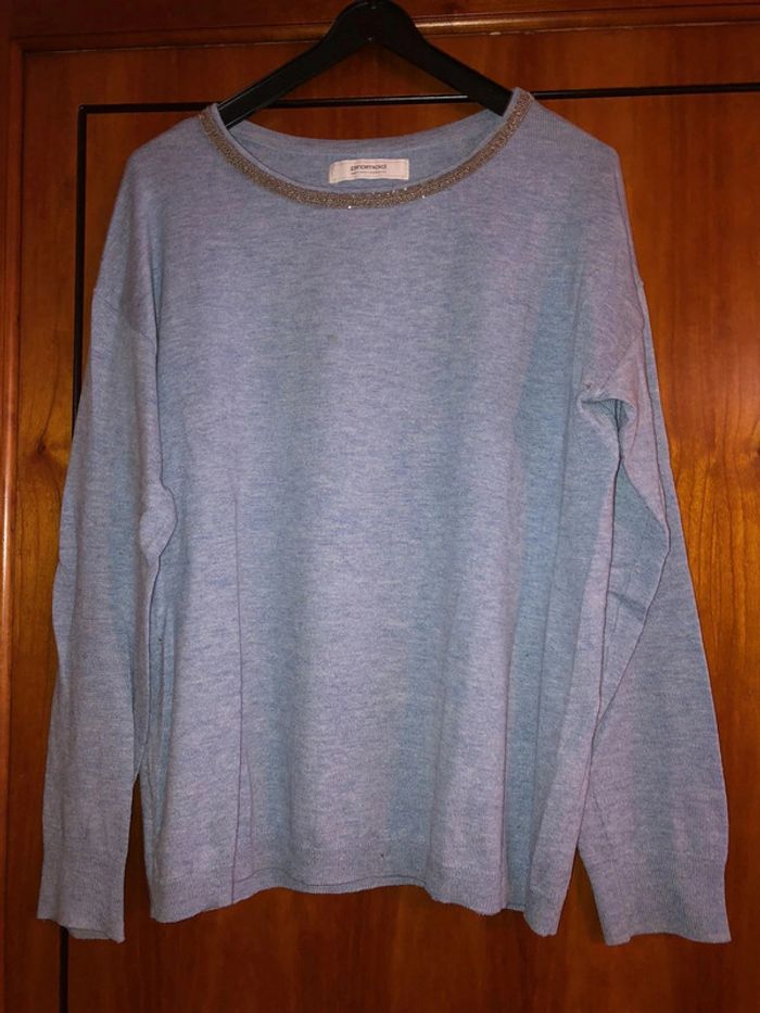 Pull bleu 38/40 Promod