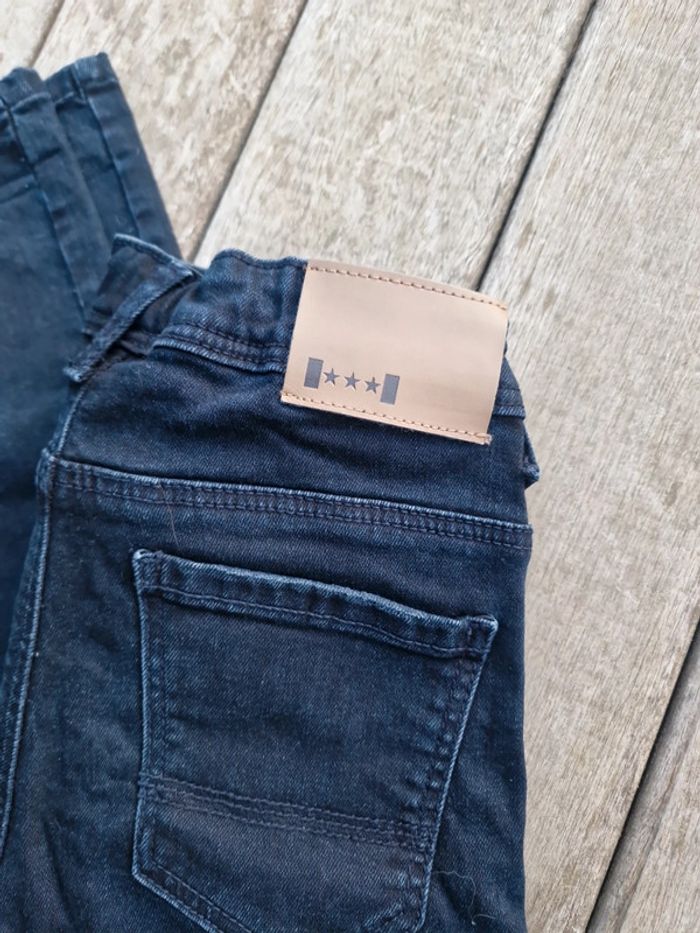 Jean foncé tape à l'œil slim taille 9 ans - photo numéro 7