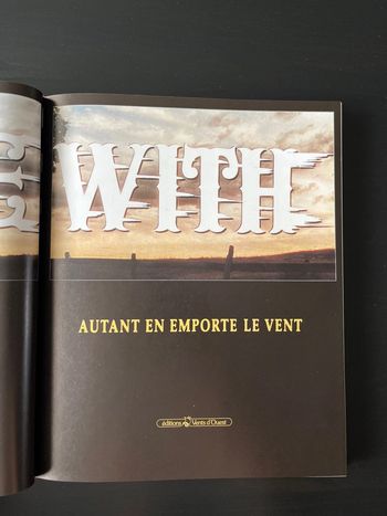 Livre photos Autant en emporte le vent