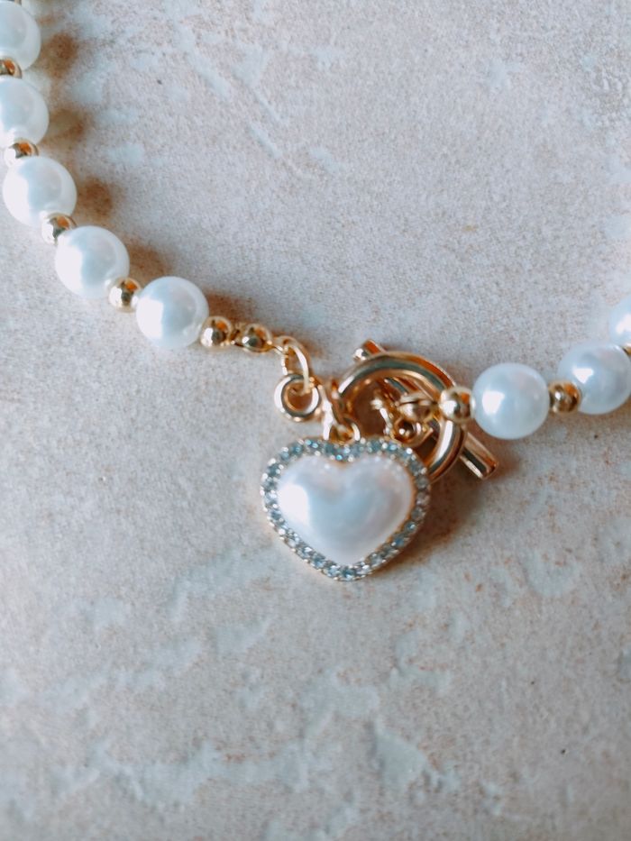 Collier fantaisie coeur