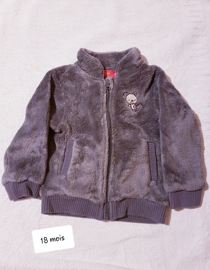 Veste polaire tissaia 18 mois