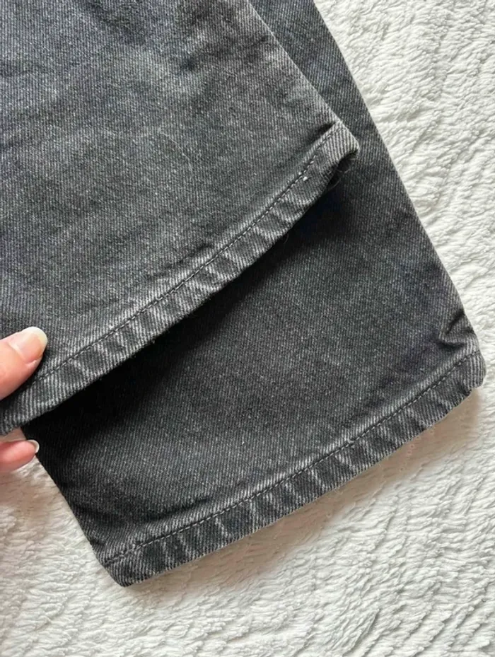 Jean Levi’s femme 550 Relaxed Fit W26 L28 S/36 Gris anthracite noir Mexico US rare y2k 2000s - photo numéro 14