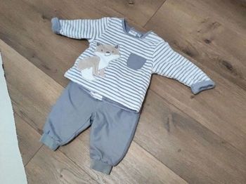 Ensemble renard chaud 3 mois