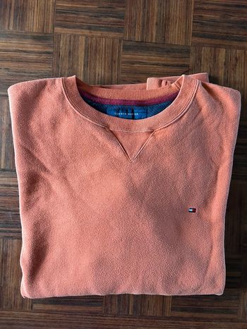 Sweat homme Tommy Hilfinger corail XL