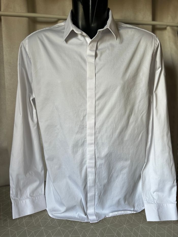 Chemise blanche état neuf easy slim XL Brice - photo numéro 1