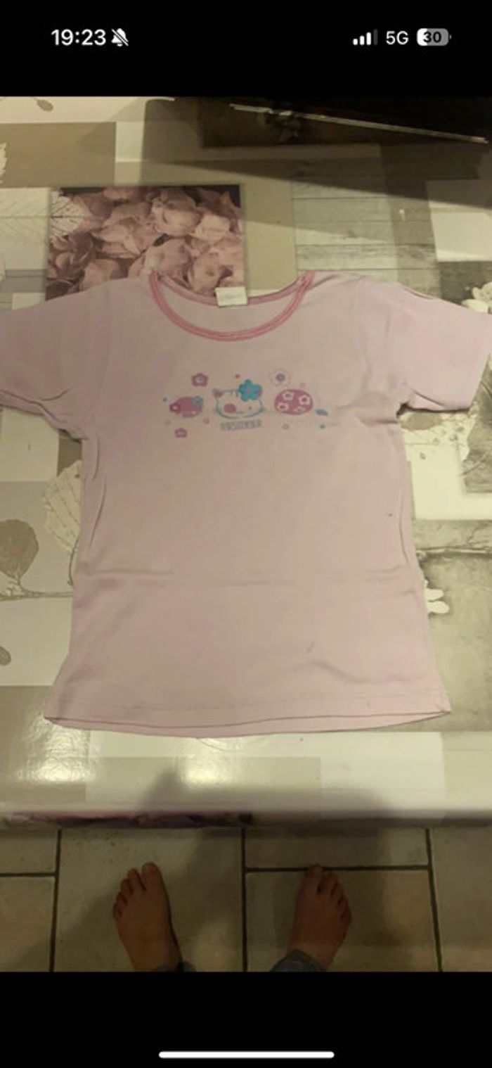 Maillot de corps rose 4 ans - photo numéro 2