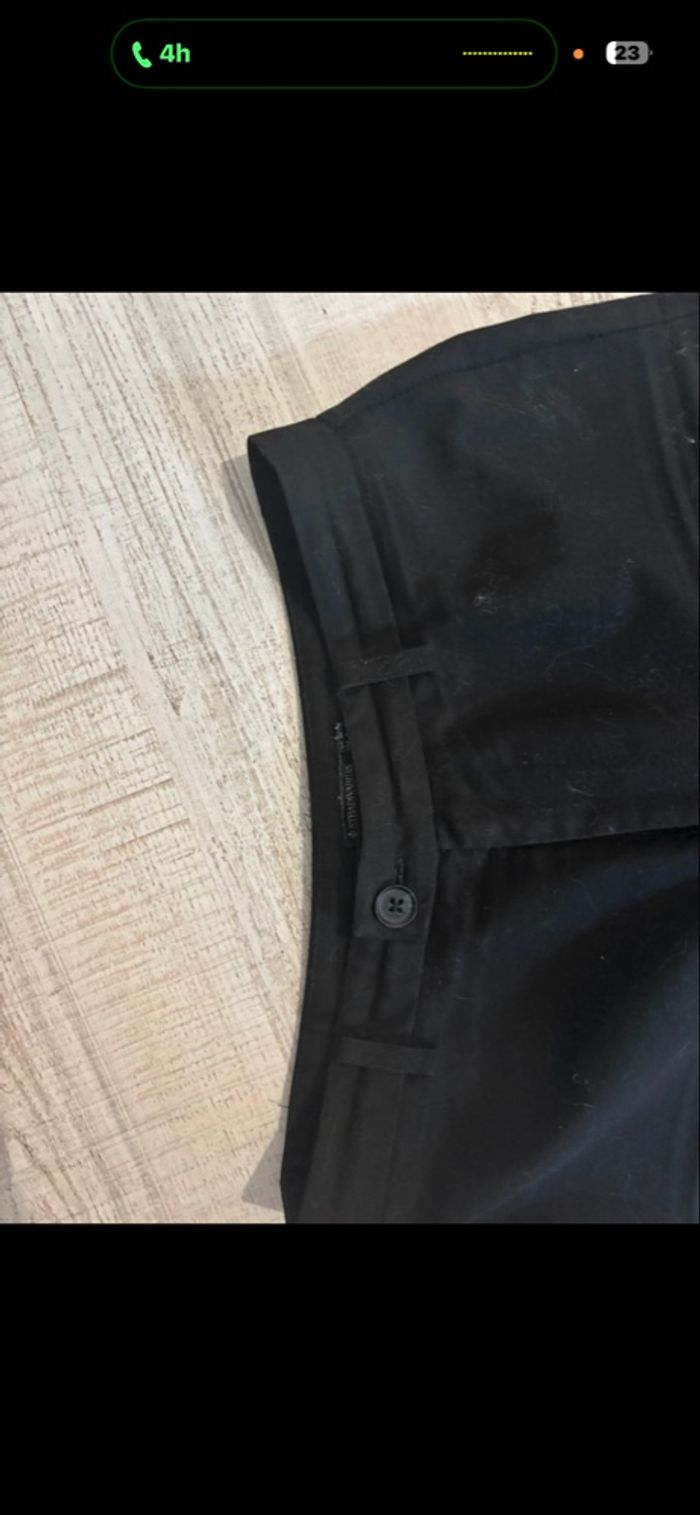 pantalon stradivarius noir