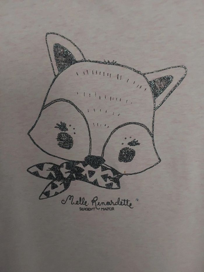 T shirt sergent major fille 10 ans - photo numéro 3