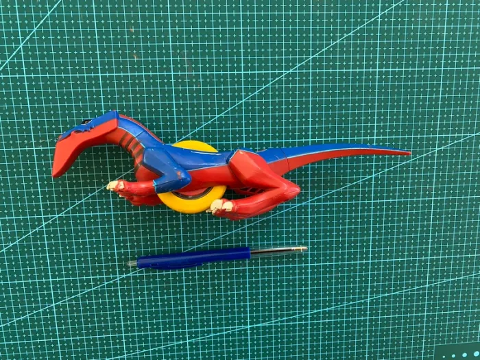 Figurine Dragon Booster - Super Speed Day Beau Wheeled - Jakks 2005 hotwheels - photo numéro 3