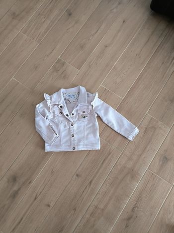 Veste en jean rose creeks