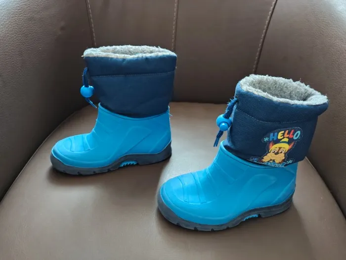 Botte hiver molletonnée Taille 27 après ski patpatrouille idéal sport d hiver neige etc - photo numéro 2
