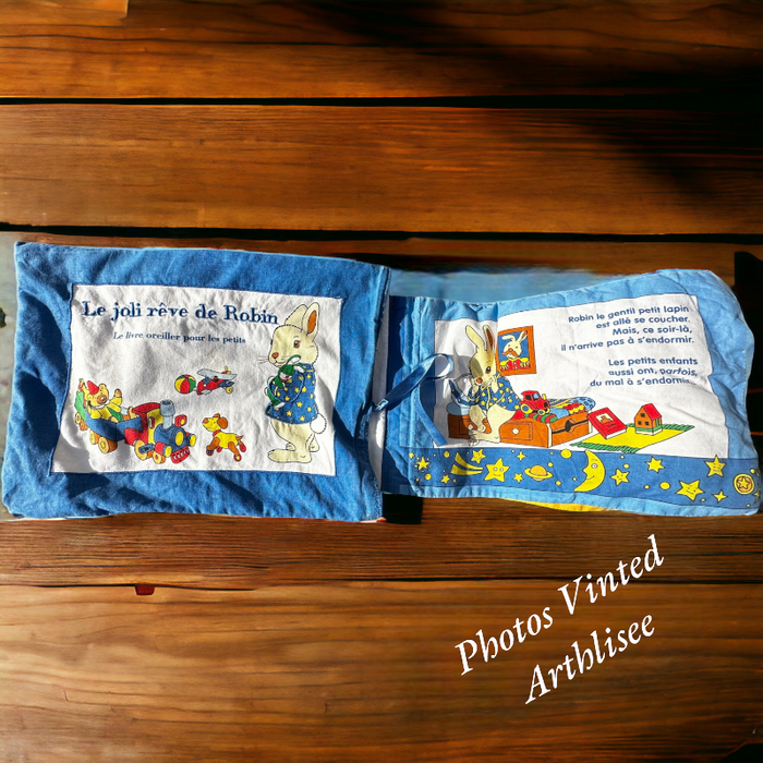 Livre oreiller vintage Le Joli Rêve de Robin BE (6€) - photo numéro 3