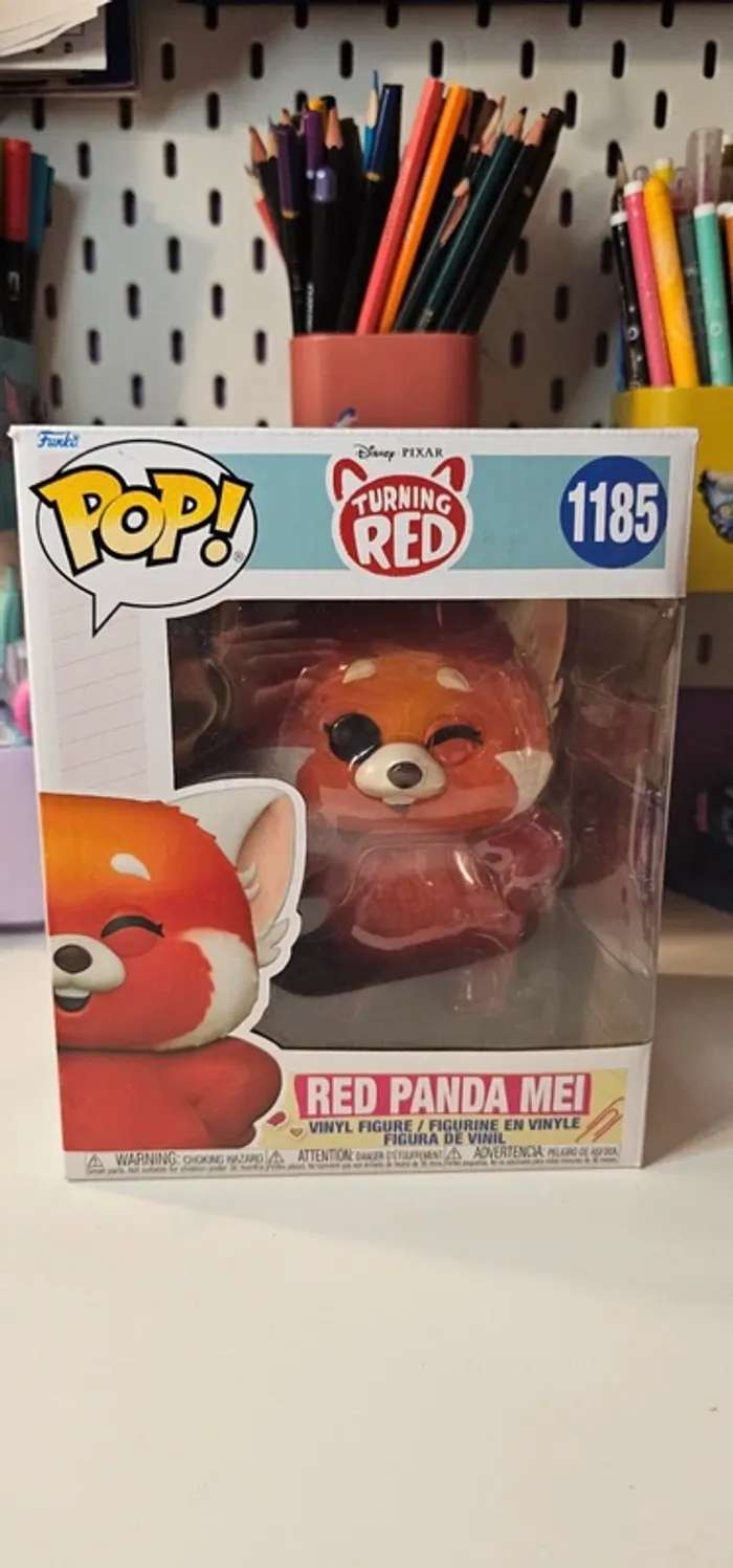 Grand POP red panda Mei alerte rouge numéro 1185 - photo numéro 2